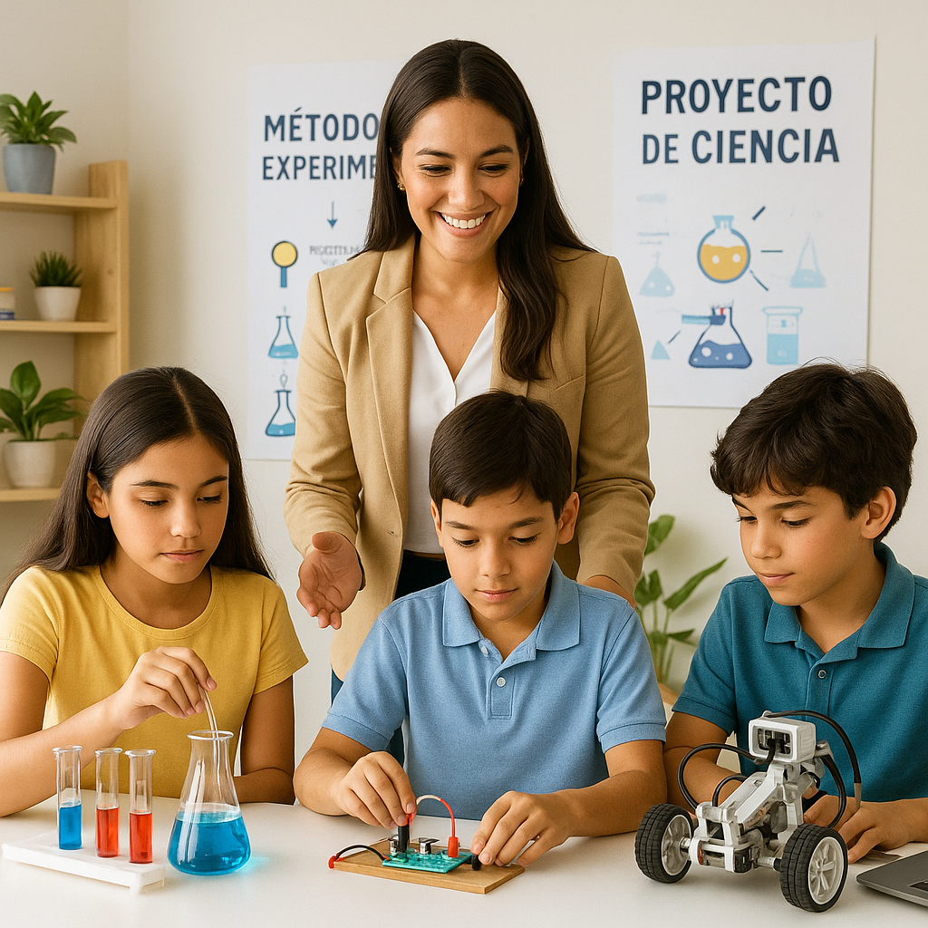 Bono: Proyectos  de Indagación Experimental para Ferias Escolares de Ciencia y Tecnología
